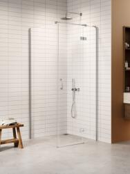 NEW TRENDY Nesta KRÓM egy ajtós szögletes zuhanykabin Méret: K-3639 100x80x200 J