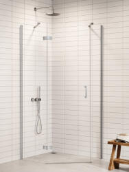 NEW TRENDY Nesta KRÓM ötszögletű, aszimmetrikus kabin Méret: K-3692 100x80x200 B