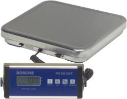 BOSCHE Cantar digital cu platforma inox BOSCHE PS SST capacitate 150 kg rezolutie 100 g (610-400-60-03)
