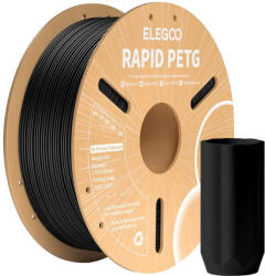  Elegoo Rapid PETG Filament - Fekete / Black (1kg - 1.75mm) (077385)