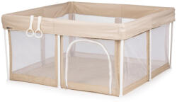 Chipolino Vibe babakarám összecsukható 120x120 cm - beige - aprotalpak