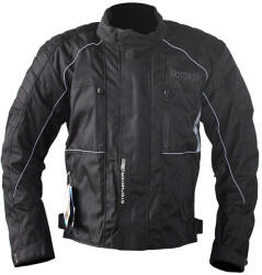 Roy Geaca moto textila NAL-1108 protectii coloana, coate si umeri, culoare negru, marime M (ROY12345) - mxenduro