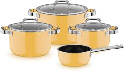 WMF Set de oale WMF Fusiontec Mineral Pro 4 piese material durabil si rezistent la zgarieturi Mango Yellow (519085290)