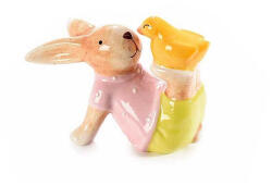Decorer Figurina Iepuras Paste ceramica multicolora 9.5x5.5x6.5 cm (A71.48.55CDECO)