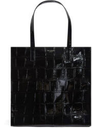 Ted Baker Geantă Vannda Croc Effect Large Icon 283927 black (283927 black)