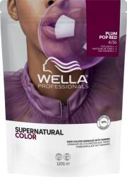 Wella Supernatural vopsea naturală pentru păr 4/56 120g (64290)