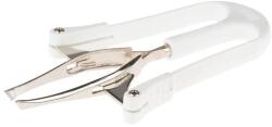 Sibel AUTOMATIC pensetă oblică 10cm, albă (3910)