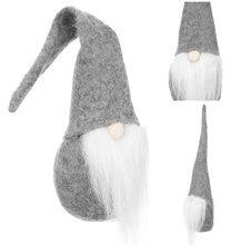 Decorațiune de Crăciun Spiriduș 30 cm gri ISO (5902802918093) Figurina