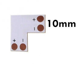 ECOLight Conector de colț pentru benzi LED 5050, 5630 10mm (i605_60082)