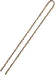 Sibel 500g agrafe de păr drepte 70mm, maro (779)