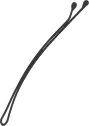 Sibel Best Grips 250 buc. agrafe de păr drepte 70mm, negre (53052)