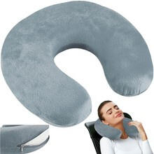 Trizand Pernă de călătorie Gri ISO 7973 (5900779933026)