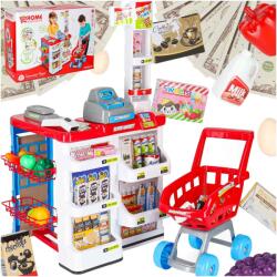  Aga Supermarket pentru copii cu cărucior și accesorii (KX6394)