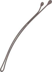Sibel Best Grips 250 buc agrafe de păr drepte 50mm, maro (53059)