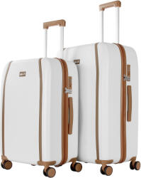 AGA Set de valize de călătorie Aga Travel MR4670 Albă (MR4670-WHITE) Valiza