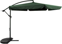 AGA Umbrelă de grădină Aga cu consolă 300 cm Verde închis (MR2023-Dark Green)