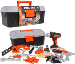  Set de unelte + dulap pentru unelte (ZWA.778-69) Set bricolaj copii