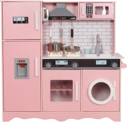AGA Bucătărie din lemn pentru copii MR6160 Roz (MR6160 - Pink) Bucatarie copii