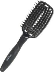 Sibel Vented Brush perie pentru uscat părul cu feon, negru (60697)