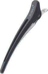 Sibel Set 6 buc agrafe CARBON 10cm, medii (777)