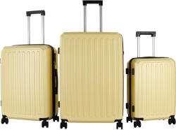 AGA Set de valize de călătorie Aga Travel MR4668 Bej (MR4668 - Beige) Valiza