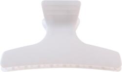 Sibel 12 buc cleme de păr 8cm, albe (827)