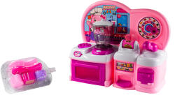 AGA Bucătărie din Plastic HAPPY COOKING HM841844 (HM841844) Bucatarie copii