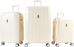 AGA Set de valize de călătorie Aga Travel MR4669 Bej (MR4669 - White) Valiza
