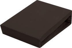 Aga Cearșaf JERSEY PARIS 180x200 cm Culoare: maro închis (PARIS_CHOCHOLATE)