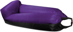 AGA Sac gonflabil LAZY BAG 230x70 cm Negru/Violet (DS442-VIO)