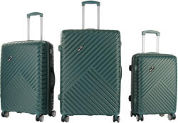 AGA Set de valize de călătorie Aga Travel MR4677 Verde închis (MR4677 - Dark Green) Valiza