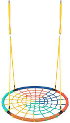 AGA Cerc de leagăn suspendat 100 cm Patru culori (DS100-4C) Leagan