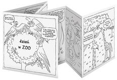Monumi Carte de colorat - O zi la grădina zoologică 5+ (1727-uniw) Carte de colorat