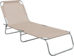 Linder Exclusiv Șezlong de grădină reglabil Bej (GM4001BG)