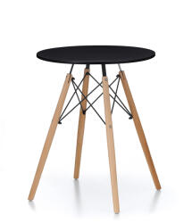 Aga Masa de sufragerie Aga 60 cm Negru (MR2030-BLACK)