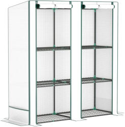 AGA Seră de grădină 144x48x152 cm (DSA2330/84H-241V00WT)