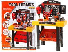 Jokomisiada Banc de lucru pentru copii ZA0513 unelte (5905258505718) Set bricolaj copii