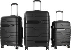 AGA Set de valize de călătorie Aga Travel MR4681 Negru (MR4681 - Black) Valiza