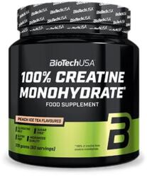 BioTechUSA 100% Creatine Monohydrate Powder | Flavored [300 грама] Студен чай праскова