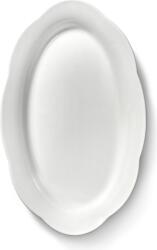 Serax Set 2 platouri ovale Silhouette, înalte, 24, 5 cm, albe (B5225018-001) Tava
