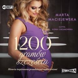 Marta Maciejewska 1200 gramów szczęścia audiobook