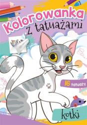 Danuta Klimkiewicz, Maria Kwiecień Wydawnictwo Skr Kolorowanka z tatuażami. Kotki