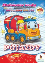 Praca zbiorowa Kolorowanki malowane wodą. Pojazdy
