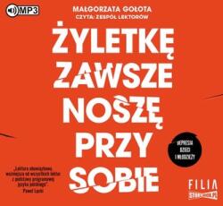 Małgorzata Gołota CD MP3 Żyletkę zawsze noszę przy sobie. Depresja dzieci i młodzieży