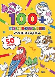 praca zbiorowa 100+ Kolorowanek. Zwierzątka