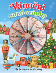 FONI Book Vánoční omalovánka-voskovky