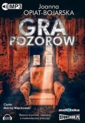 Joanna Opiat-Bojarska, Maciej Więckowski (lektor) Gra pozorów. Audiobook