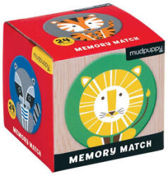 Mudpuppy Mini Memory Game: Geometric Animals/Pexeso: Zvířata