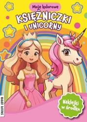 Books and Fun Moje Kolorowe Księżniczki i Unicorny
