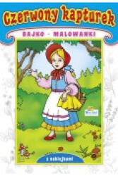 Krzesiek Kolorowanka B5 16 str. Bajko-malowanki. Czerwony kapturek